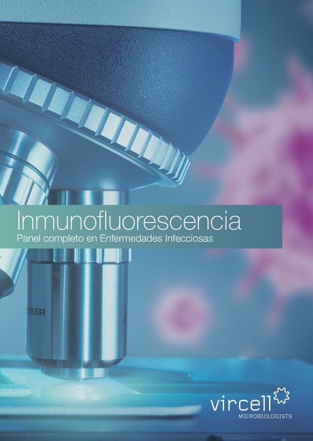 Inmunofluorescencia, panel completo en enfermedades infecciosas. Catálogo IFA