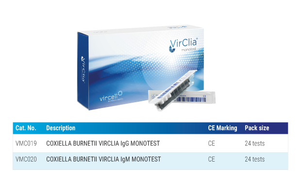 Virclia solutions coxiella