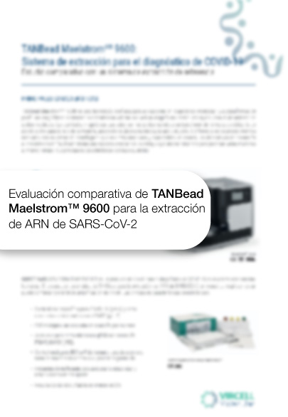 Evaluación comparativa de TANBead Maelstrom™ 9600 para la extracción de ARN de SARS-CoV-2