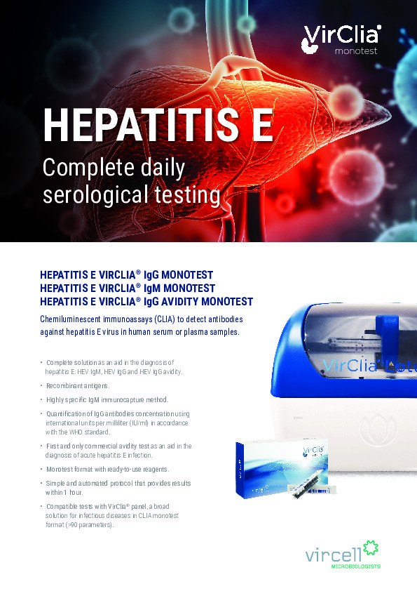 VirClia® Hepatitis E