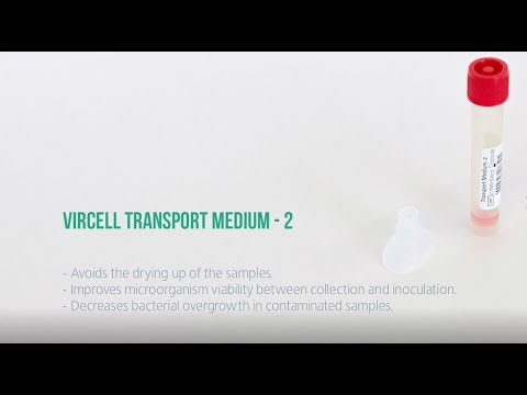 Cómo usar los Medios de Transporte Vircell - Para saliva