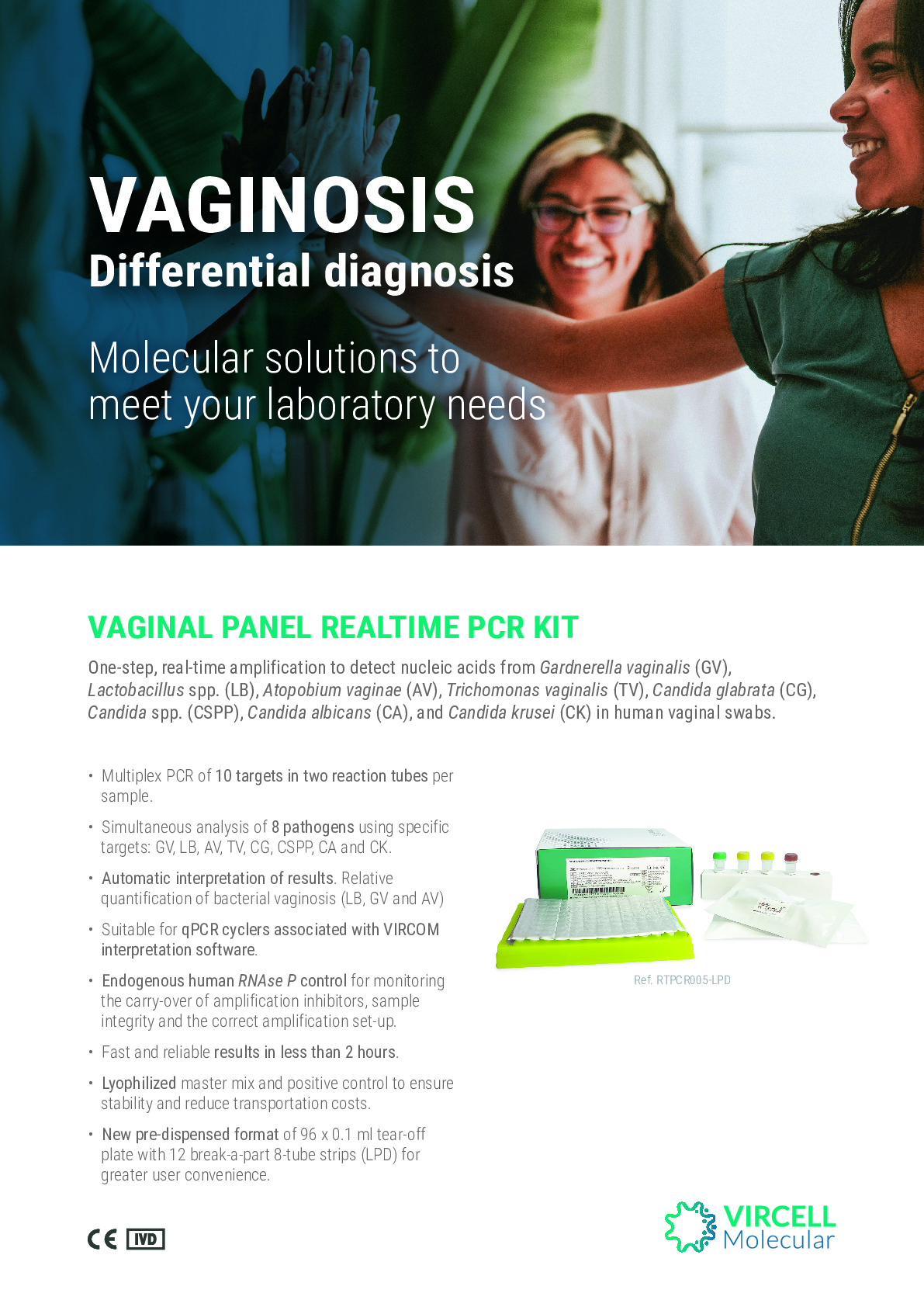 VAGINAL PANEL REALTIME PCR KIT Brochure