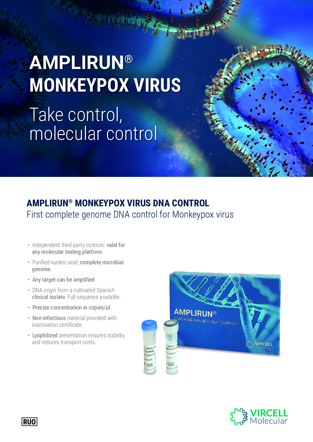 AMPLIRUN MONKEYPOX VIRUS DNA CONTROL Brochure