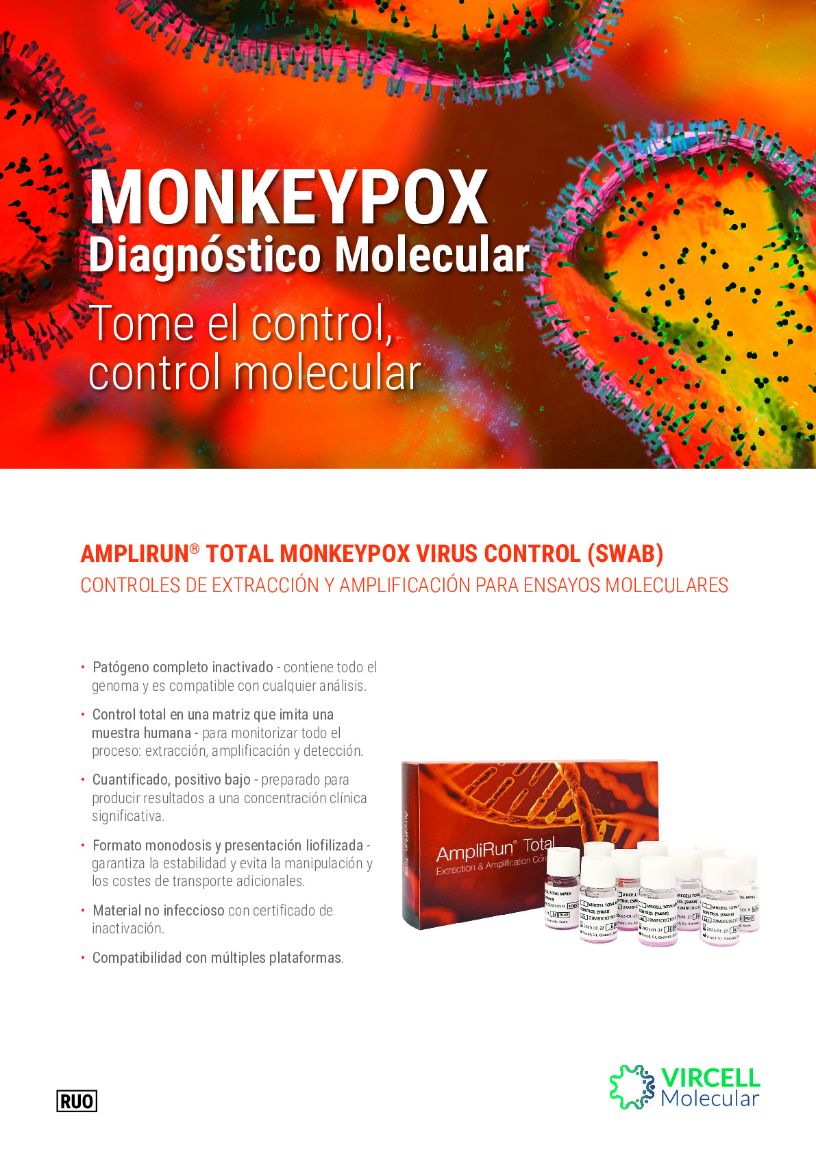 AmpliRun® Total Monkeypox virus control Flyer