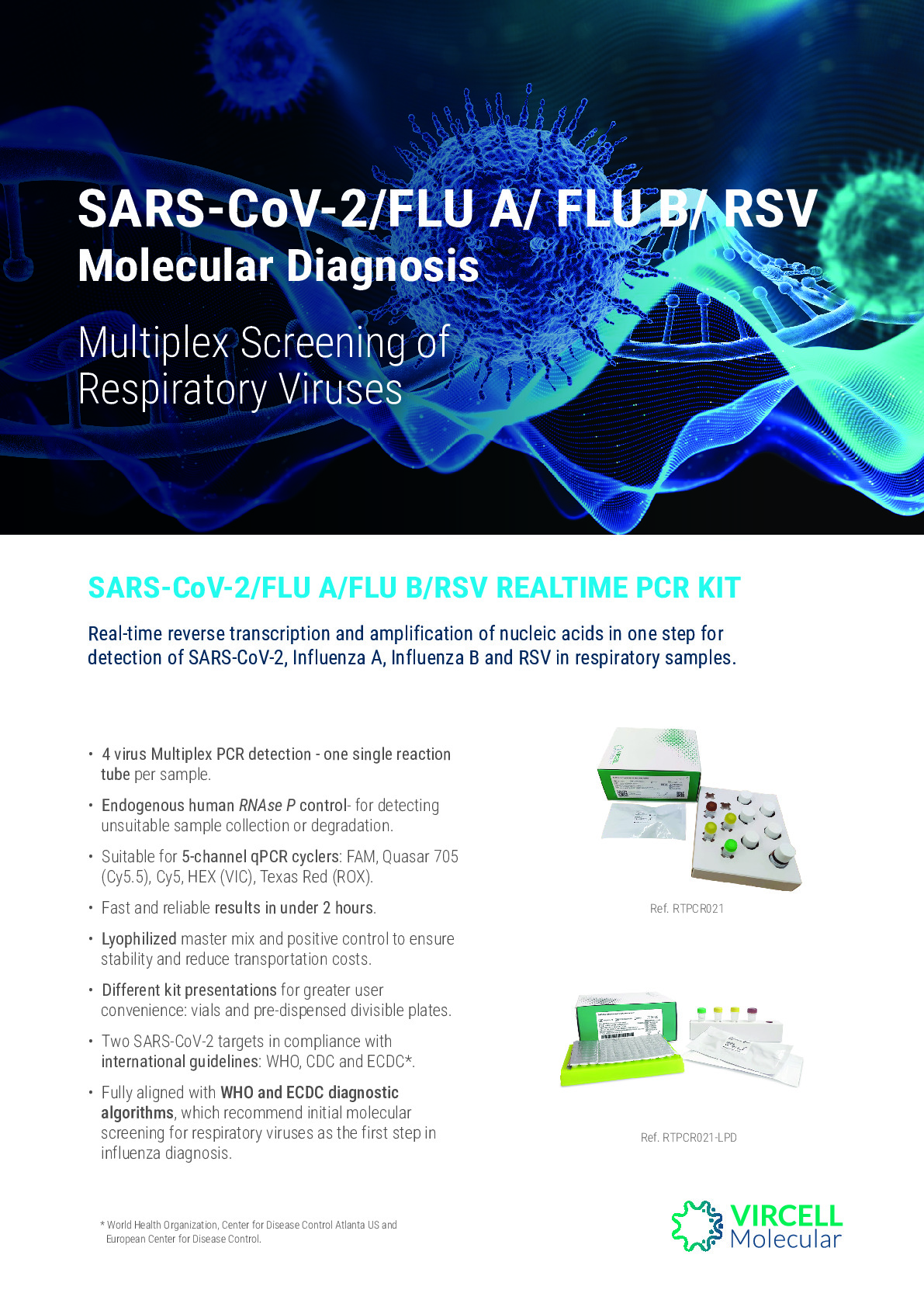SARS-COV-2 FLU A FLU B RSV REALTIME Brochure