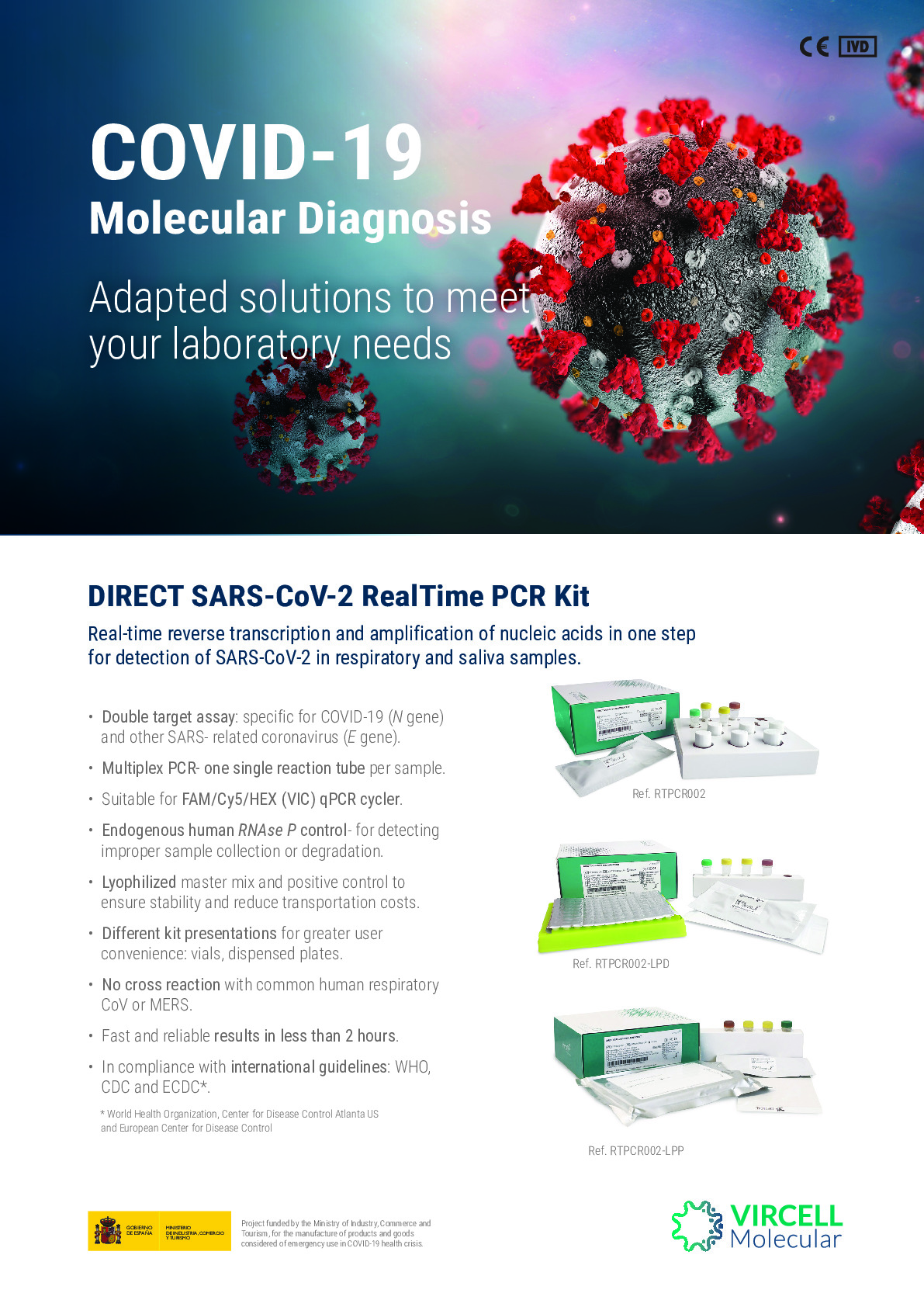 DIRECT SARS-COV-2 REALTIME PCR KIT Brochure