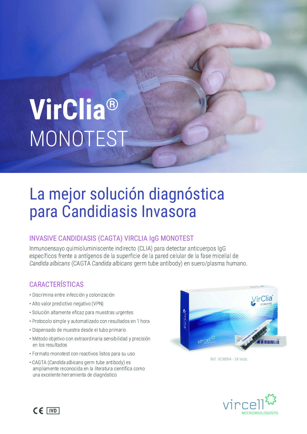  Flyer Invasive Candidiasis (CAGTA) VirClia IgG