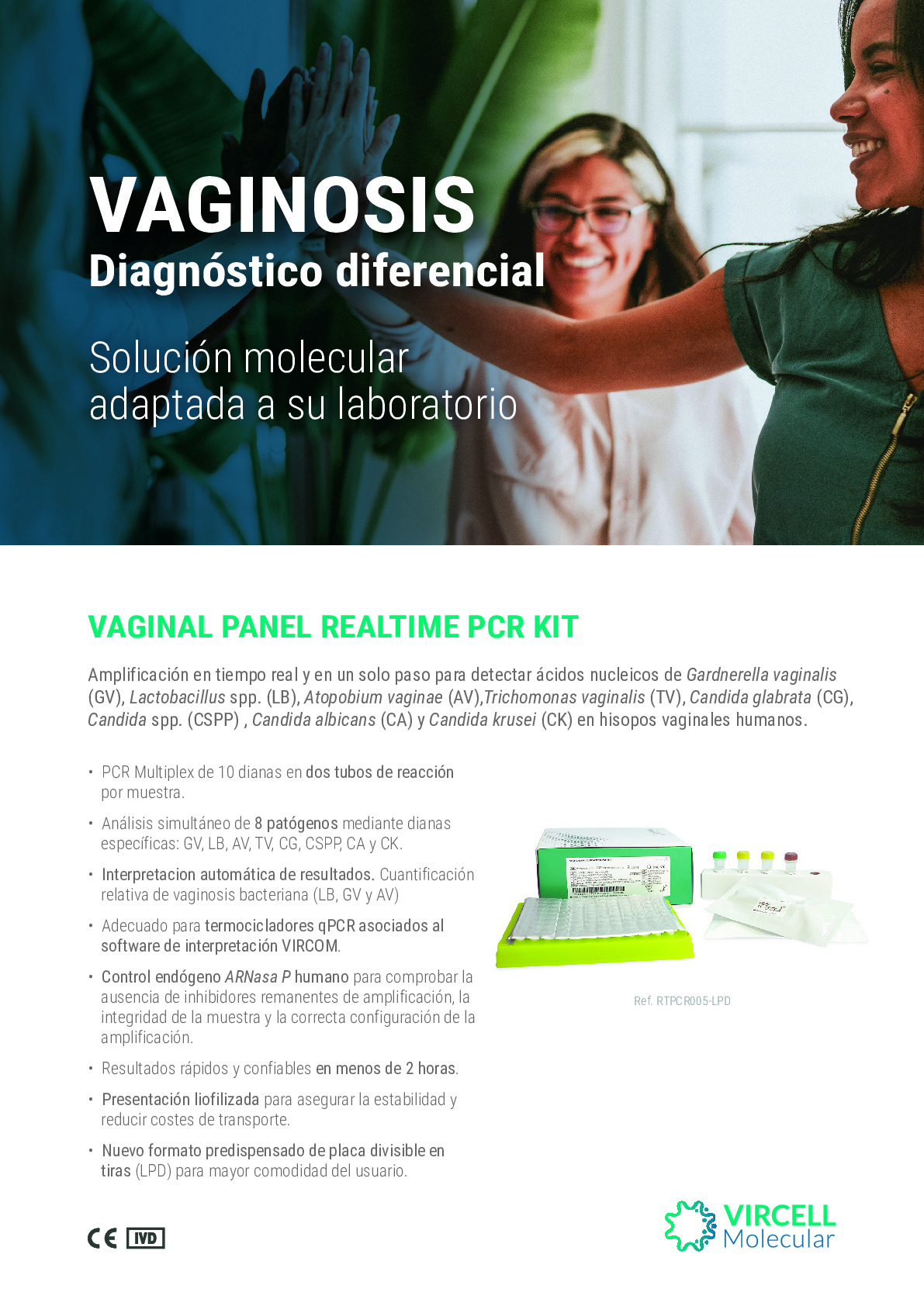 VAGINAL PANEL REALTIME PCR KIT Flyer