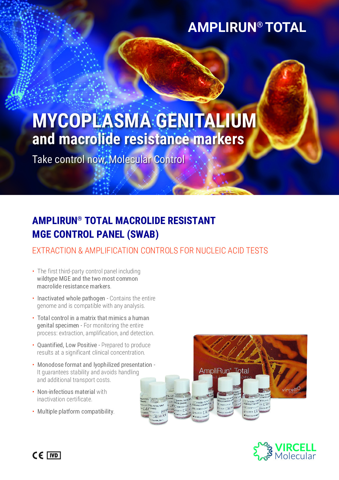 Amplirun Total MACROLIDE RESISTANT MGE CONTROL PANEL Brochure