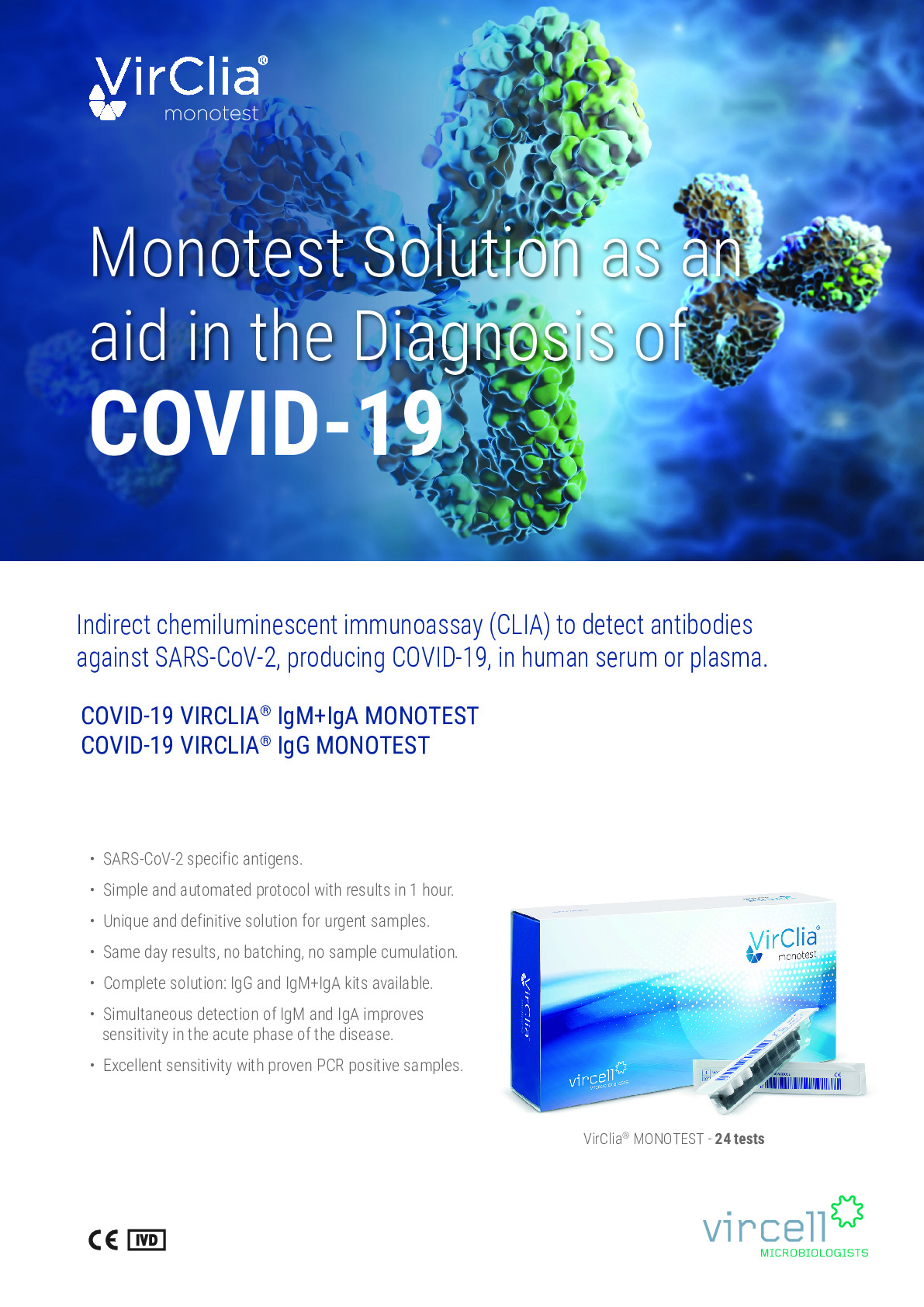 COVID-19 VirClia Brochure